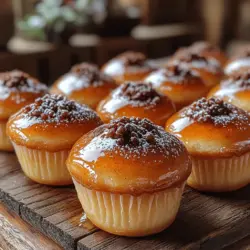 Introducing the delightful world of Maple Glazed Donut Muffins, where the irresistible flavors of a classic donut meet the comforting textures of a muffin. These sweet treats are not just your average breakfast item; they represent a unique fusion that elevates your morning routine, brunch gatherings, or any occasion that calls for a delightful indulgence. Imagine biting into a soft, fluffy muffin that carries the sweet essence of maple and a hint of warm spices—this is more than a simple pastry; it's a warm embrace that invites you to savor the moment.