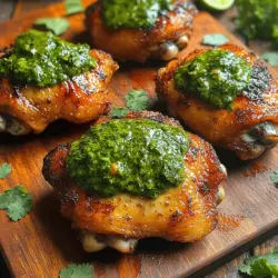 Chimichurri has its roots in Argentina, where it is a staple condiment traditionally served with grilled meats. This zesty sauce is integral to Argentine cuisine and has gained popularity worldwide for its fresh and vibrant taste. The origins of chimichurri are somewhat debated, with various theories surrounding its name and the exact recipe, but the essence remains the same: a harmonious blend of fresh ingredients designed to enhance the natural flavors of food.