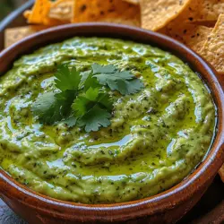 The richness of this dip derives from its simple yet high-quality ingredients. Each component plays a crucial role in creating a harmonious flavor profile that is both refreshing and indulgent. Let’s break down the key ingredients that make this creamy avocado cilantro dip stand out.