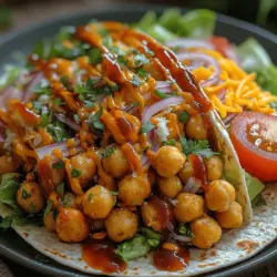 In recent years, plant-based recipes have surged in popularity. As more individuals and families embrace healthier lifestyles, the demand for nutritious, flavorful meals has led to the rise of inventive, plant-based dishes that satisfy both taste buds and dietary needs. One such recipe that has captured hearts and appetites alike is the BBQ Ranch Crispy Chickpea Wrap. This delicious wrap is not only easy to make but also packed with health benefits, offering a perfect balance of protein, fiber, and flavor.