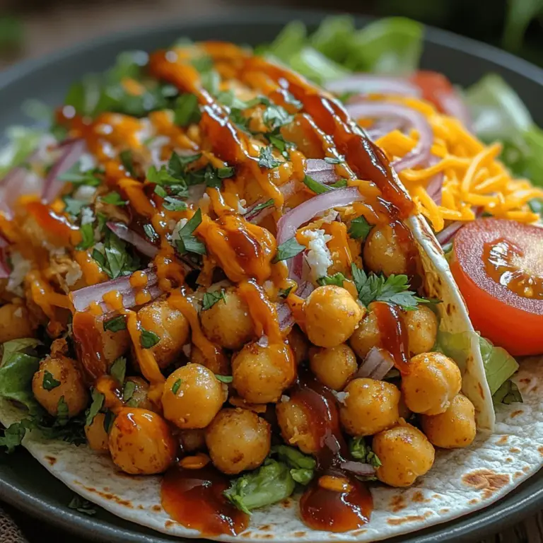 In recent years, plant-based recipes have surged in popularity. As more individuals and families embrace healthier lifestyles, the demand for nutritious, flavorful meals has led to the rise of inventive, plant-based dishes that satisfy both taste buds and dietary needs. One such recipe that has captured hearts and appetites alike is the BBQ Ranch Crispy Chickpea Wrap. This delicious wrap is not only easy to make but also packed with health benefits, offering a perfect balance of protein, fiber, and flavor.