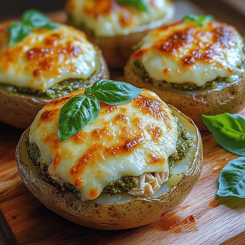 In recent years, stuffed potatoes have surged in popularity among home cooks, and it’s easy to see why. They are not only a canvas for creativity but also a comforting and satisfying meal that caters to various tastes and dietary needs. Pesto Chicken Stuffed Potatoes, in particular, have become a favorite, offering a delightful blend of flavors that can elevate a simple potato into a gourmet experience. This dish combines the heartiness of russet potatoes with the freshness of basil pesto and tender chicken, creating a well-rounded meal that is perfect for any occasion.