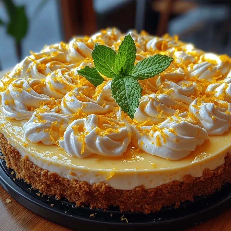 In the world of desserts, no-bake options have gained immense popularity for their simplicity and convenience. Whether you are a seasoned baker or a kitchen novice, no-bake desserts offer a delightful way to satisfy your sweet tooth without the need for complex techniques or baking equipment. Among the various choices available, lemon cheesecake stands out as a refreshing treat that perfectly balances sweet and tart flavors. Its zesty profile makes it an ideal dessert for warm weather, holiday gatherings, or any occasion that calls for a light and refreshing finish.