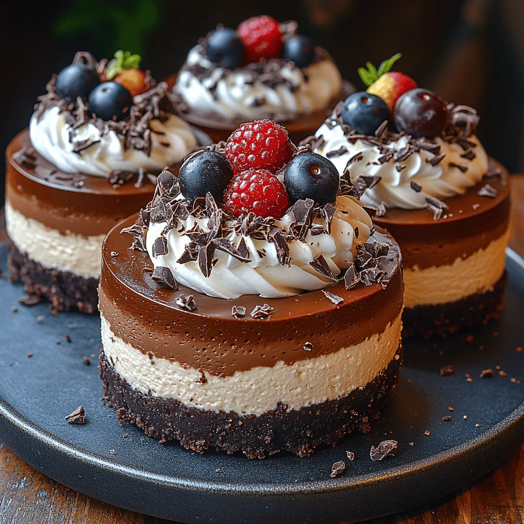 Chocolate desserts have a unique allure that captivates dessert lovers around the world. Whether it’s a rich, fudgy brownie or a silky chocolate mousse, the versatility and indulgence of chocolate can elevate any sweet treat. Among the myriad of chocolate desserts, the triple chocolate cheesecake stands out as an epitome of decadence and luxury. This delightful dessert combines three different types of chocolate with a creamy, velvety cheesecake filling, all nestled atop a luscious chocolate cookie crust.