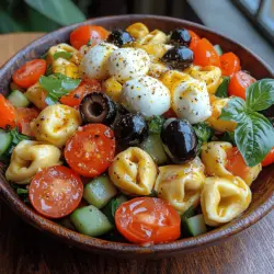 As the summer sun beckons us outdoors, pasta salads become a staple at gatherings and picnics. Their refreshing nature, combined with the ability to serve them cold, makes them ideal for warm days when we crave light yet filling meals. Among the myriad of pasta salad options, the Tortellini Fiesta Salad stands out as a vibrant and flavorful choice. This delightful dish masterfully combines fresh ingredients with tender cheese tortellini, creating a feast for both the eyes and the palate.