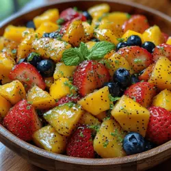 Fruit salads have long been celebrated as a refreshing and nutritious dish, perfect for any occasion. Whether served as a light breakfast, a vibrant side for a summer barbecue, or a guilt-free dessert, fruit salads bring a burst of flavor and color to the table. Among the myriad of fruit salad variations, the Tropical Honey Lime Fruit Salad stands out with its enticing combination of exotic flavors and natural sweetness.