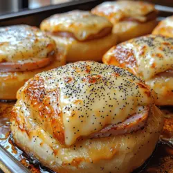 If you're searching for the perfect crowd-pleasing dish that can elevate any gathering, look no further than Melty Ham & Cheese Sliders. These delightful mini sandwiches pack a punch of flavor and are incredibly easy to prepare, making them an ideal choice for parties, game days, or casual family dinners. The combination of savory ham, gooey Swiss cheese, and a buttery topping creates a mouthwatering treat that will have everyone coming back for seconds.