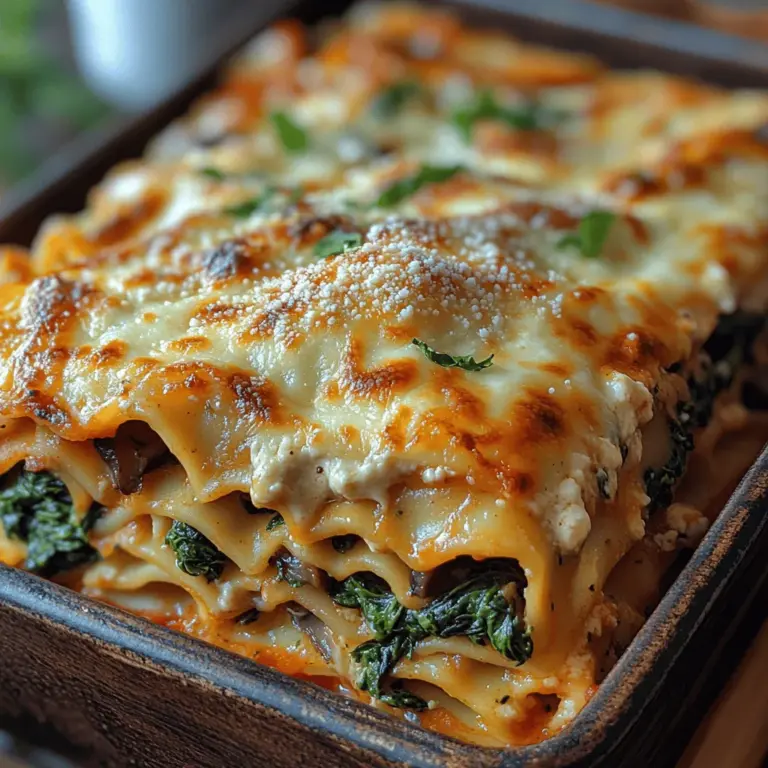 To create a delicious creamy spinach mushroom lasagna, it’s essential to understand the key ingredients that contribute to its unique flavor and texture. Here’s a breakdown of what you’ll need and why each component is important.