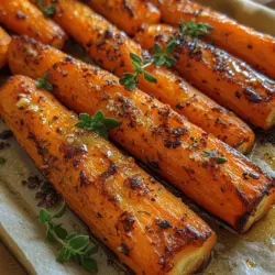 When it comes to side dishes that delight both the eyes and the palate, few can rival the charm of honey garlic butter roasted carrots. This dish is a vibrant celebration of sweet and savory flavors that effortlessly elevates any meal, making it an ideal accompaniment for everything from weeknight dinners to festive gatherings. The allure of roasted carrots lies not only in their tender texture and caramelized sweetness but also in their ability to complement a wide range of main courses.