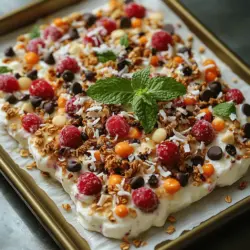If you’re looking for a healthy, delicious treat that satisfies your sweet tooth while keeping your dietary goals in check, look no further than frozen yogurt bark. This delightful snack is not only easy to make but also allows for endless customization, making it appealing to a variety of dietary preferences. Whether you are vegan, gluten-free, or just looking to cut down on sugar, frozen yogurt bark can be tailored to meet your needs.