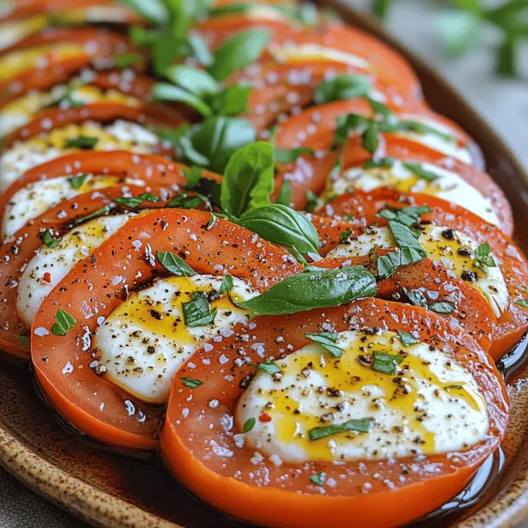 The Mediterranean diet is not just a way of eating; it's a lifestyle celebrated for its emphasis on fresh, wholesome ingredients that promote health and well-being. Known for its heart-healthy benefits and rich flavors, this diet is rooted in the culinary traditions of countries bordering the Mediterranean Sea, including Italy, Greece, and Spain. One of the most iconic dishes arising from this vibrant cuisine is the Caprese salad, a simple yet elegant dish that showcases the best of Italian produce.