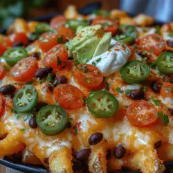 Before diving into the preparation of Cheesy Fiesta Loaded Nacho Fries, it’s crucial to understand the key components that make this dish so irresistible. Each ingredient plays a vital role in contributing flavors, textures, and nutritional benefits.