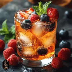 As the sun shines brighter and the temperatures rise, there’s nothing quite like a refreshing beverage to keep you cool and invigorated. Enter the Vanilla Bean Berry Fizz — a delightful drink that combines the vibrant flavors of fresh berries with the aromatic essence of vanilla. This unique concoction is not only refreshing but also bursting with the natural sweetness of seasonal fruits, making it an ideal choice for summer gatherings, casual family dinners, or simply a quiet afternoon at home.