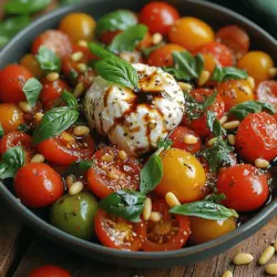 As the sun shines brightly and the days grow longer, there's nothing quite like a refreshing summer salad to celebrate the season. Among the myriad of vibrant options, the Sunny Cherry Tomato Burrata Bliss stands out as a perfect dish that captures the essence of summer. This delightful salad marries the sweet juiciness of cherry tomatoes with the creamy indulgence of burrata cheese, creating a harmonious blend of flavors and textures that is hard to resist.