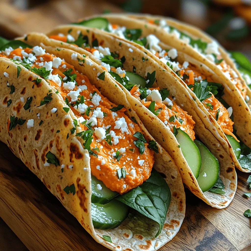 To craft the perfect Roasted Red Pepper Hummus Wraps, we must first understand the star ingredients that contribute to both flavor and nutrition. Each component plays a vital role, and knowing their benefits can enhance your appreciation for this delightful dish.