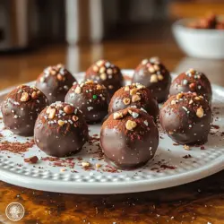 Chocolate truffles are a quintessential dessert that has charmed palates for centuries. Their rich, creamy texture and indulgent flavor make them a beloved treat for chocolate lovers around the world. Whether enjoyed as an everyday snack or served at special occasions, truffles offer a luxurious experience that can elevate any gathering. Among the myriad of truffle recipes, the "Indulgent Triple Chocolate Truffles" stand out for their unique combination of flavors and textures, making them a true indulgence for the senses.