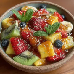 To start off, it's important to wash and prepare each type of fruit properly. Clean produce not only enhances the flavor but also ensures safety. Follow these steps for the best results: