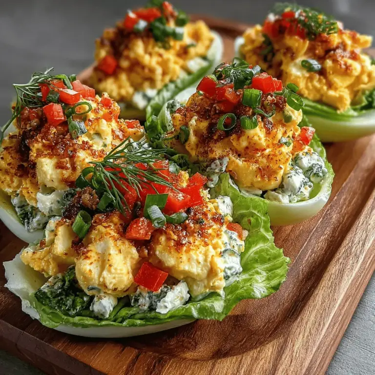 Egg salad is a timeless dish that has graced tables at casual lunches, picnics, and potlucks for decades. Traditionally served on bread or crackers, this creamy, protein-rich salad offers a comforting blend of flavors that can be enjoyed in numerous ways. However, as dietary preferences evolve and health-conscious eating becomes more popular, a fresh twist on this classic recipe has emerged: egg salad lettuce boats. This innovative presentation not only adds a delightful crunch but also reduces the carbohydrate content, making it a perfect choice for those seeking healthier alternatives.