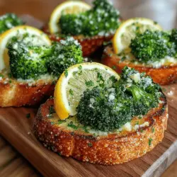 Garlic Butter Roasted Broccoli Toast with Parmesan Crunch is a dish that transcends the boundaries of a simple vegetable toast. This delightful recipe brings together the earthy, robust flavors of roasted broccoli, the rich and savory notes of garlic butter, and the satisfying crunch of perfectly toasted bread. Ideal for breakfast, lunch, or a light dinner, this toast is not only a feast for the senses but also a powerhouse of nutrition. In this article, we’ll delve into the preparation and cooking techniques that make this dish a standout choice for any meal.