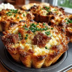 Cheddar Bacon Egg Puff Cups are an irresistible combination of savory flavors, elegantly encased in a flaky, buttery pastry shell. These delightful bite-sized treats are not only perfect for breakfast and brunch but also serve as a satisfying snack option at any time of the day. Their appeal lies in the harmony of textures and tastes, where the richness of eggs and cheese meets the salty crunch of bacon, all embraced by the light, airy goodness of puff pastry.