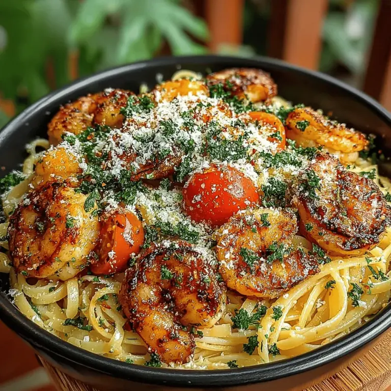 Garlic Butter Shrimp Pasta is more than just a meal; it's a delightful combination of flavors and textures that tantalizes the taste buds. This dish brings together the savory richness of garlic-infused butter with the tender, succulent appeal of shrimp, all elegantly tossed with al dente pasta. The result is a sophisticated yet approachable dish that can elevate any weeknight dinner or serve as a standout centerpiece for special occasions.