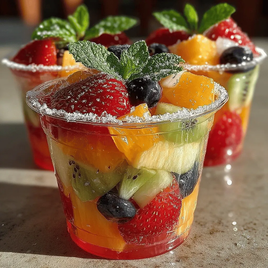 In a culinary landscape often dominated by rich and indulgent desserts, finding a recipe that strikes the perfect balance between indulgence and nutrition can be challenging. Enter Frosty Fruit Fiesta Cups, a delightful and colorful treat that not only pleases the palate but also nourishes the body. These cups, brimming with a medley of fresh fruits, offer a refreshing alternative to traditional desserts, making them an ideal choice for summer gatherings, picnics, or a simple snack to beat the heat.