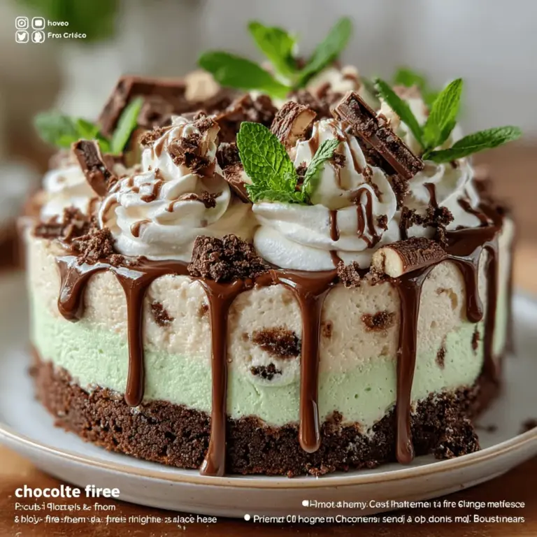 Desserts hold a special place in our hearts and kitchens, offering moments of joy and indulgence. Among the myriad of sweet treats, the Choco-Mint Delight No-Bake Ice Cream Cake stands out as a rich, creamy, and refreshingly delightful option that is perfect for any occasion. Whether you're hosting a summer gathering, celebrating a birthday, or simply satisfying a sweet tooth, this dessert is a guaranteed crowd-pleaser.