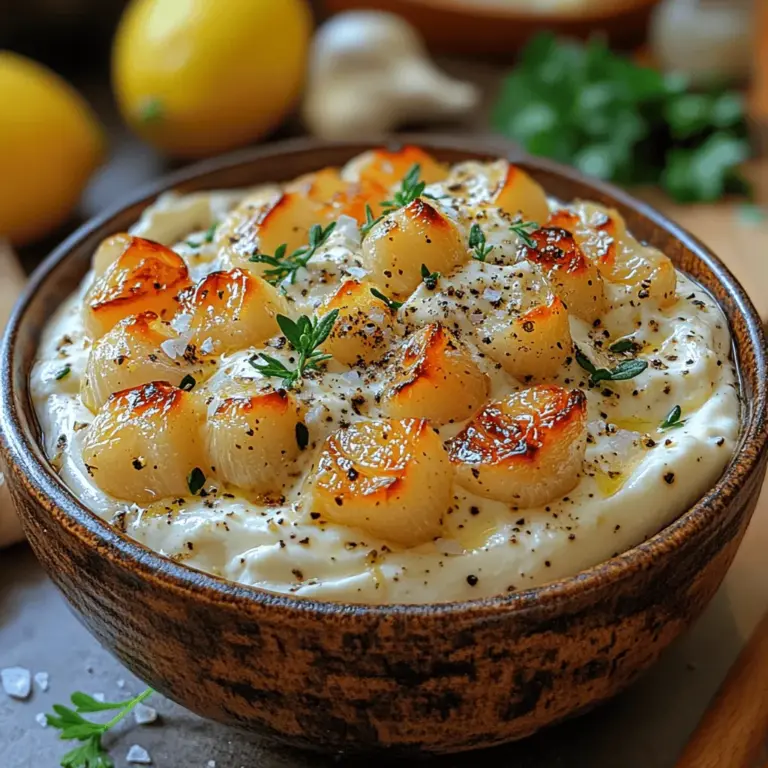 Chilling your Heavenly Creamy Roasted Garlic Spread is not just a suggestion; it is an essential step that enhances the flavor profile of the spread. After preparing the spread, transferring it to an airtight container and refrigerating it for at least an hour allows the ingredients to meld beautifully. This chilling period helps develop a more robust and harmonious flavor, as the roasted garlic’s sweetness and the creaminess of the cheese blend together seamlessly.