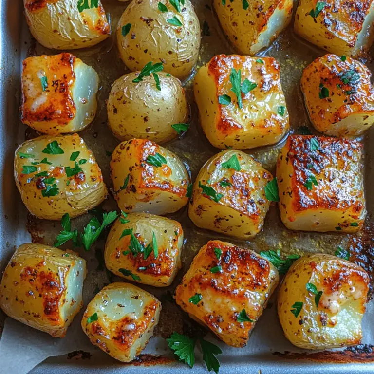 When it comes to comfort food, few things can compete with the allure of crispy, golden potato cubes drizzled in rich garlic butter. Whether as a side dish, a snack, or even a satisfying main course, these crispy garlic butter potato cubes are not just a treat for the taste buds; they’re a culinary adventure that can elevate any meal. The delightful combination of soft, fluffy potatoes on the inside and a crunchy exterior creates a mouthwatering experience that’s hard to resist.