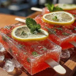 As the summer sun blazes overhead, there's nothing quite like indulging in a frozen treat to cool down and refresh your spirits. Frozen popsicles have long been a beloved staple of summertime enjoyment, offering a fun and flavorful way to beat the heat. Among the myriad of flavors and combinations available, watermelon lemonade pops stand out as a vibrant, refreshing option that perfectly encapsulates the essence of summer. This delightful treat not only tantalizes your taste buds but also offers a healthy alternative to store-bought frozen desserts.
