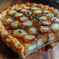 When it comes to delightful, crowd-pleasing dishes that marry texture and flavor, few can rival the Sweet & Savory Caramelized Onion Gruyère Tart. This dish is a harmonious blend of sweet caramelized onions, nutty Gruyère cheese, and a flaky pastry crust, creating an experience that is both indulgent and comforting. Perfect for brunch, a light dinner, or as an elegant appetizer at a gathering, this tart has solidified its place in both home kitchens and high-end restaurants.