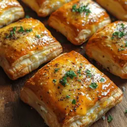 Savory Ham Swiss Puff Pastry Bites are a delightful treat that combines the flaky goodness of puff pastry with the rich flavors of ham and Swiss cheese. These bite-sized delights are perfect for entertaining guests, serving as an appetizer at parties, or simply enjoying as a savory snack. The beauty of this dish lies not only in its mouthwatering taste but also in its versatility, allowing you to customize the filling to suit your preferences or dietary restrictions.