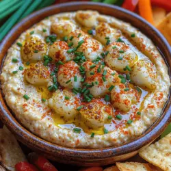 At the heart of Cauliflower Bliss Dip lies the star ingredient: cauliflower. This cruciferous vegetable is not just a trendy option; it’s packed with nutritional benefits. Cauliflower is low in calories yet high in vitamins C, K, and B6, along with folate and fiber. These nutrients support a healthy immune system, improve digestion, and promote heart health. Furthermore, cauliflower plays a significant role in plant-based diets, providing a hearty texture and a platform for flavors to shine.