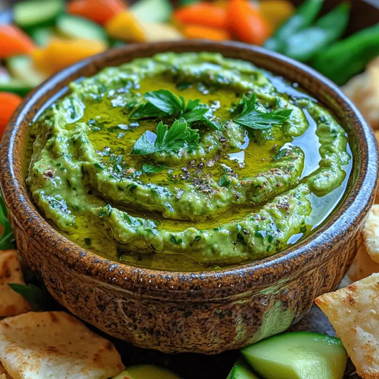 In the world of appetizers and dips, few options can compete with the allure of a Creamy Avocado Green Goddess Dip. This vibrant concoction is not only a feast for the eyes but also a nutritious addition to any gathering or meal. With the rising popularity of avocado-based recipes in recent years, this dip stands out as a deliciously creamy option that is both simple to prepare and bursting with flavor. Whether you're hosting a casual get-together, looking for a healthy snack, or wanting to elevate your meal with a flavorful dip, this recipe checks all the boxes.