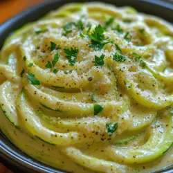 In the ever-evolving landscape of culinary experiences, zucchini noodles, or "zoodles," have emerged as a delightful alternative to traditional pasta. This vegetable-based innovation offers a myriad of health benefits, including low calories and high fiber content, making it a popular choice among health-conscious individuals and those exploring plant-based diets. The Zesty Creamy Zucchini Noodle Alfredo stands out as a particularly appealing option, marrying the comfort of creamy pasta dishes with the nutritional advantages of fresh vegetables.