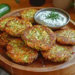 Zesty Zucchini Fritters are a delightful and healthy dish that brings together the fresh, subtle flavor of zucchini with a crispy, golden exterior. These fritters are incredibly versatile, perfect as an appetizer, snack, or side dish, and they cater to a wide range of palates, making them a hit with both adults and children alike. In this article, we will guide you through the step-by-step process of crafting these delicious fritters, delve into the nutritional benefits of zucchini, and provide insights into perfecting a creamy garlic dip that complements the fritters beautifully. Whether you're a seasoned cook or a beginner in the kitchen, this comprehensive guide will equip you with the skills and knowledge necessary to master this delightful recipe.