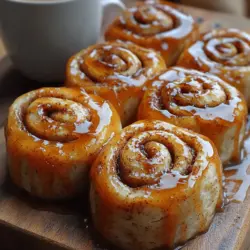 Aromatic Cinnamon Cardamom Rolls are more than just a delightful treat; they represent a harmonious blend of tradition, culture, and sensory pleasure. With their soft, fluffy texture and the sweet, spicy aroma wafting from the oven, these rolls evoke memories of cozy mornings and cherished family gatherings. The enticing combination of cinnamon and cardamom not only creates a delightful flavor profile but also connects to various culinary practices across the globe, making them a beloved pastry for many.
