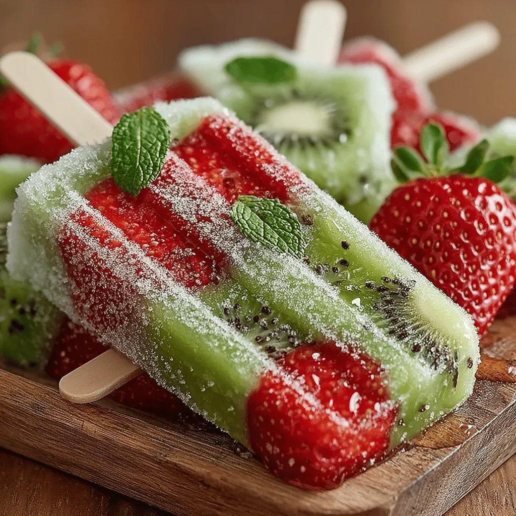 Frozen Kiwi Strawberry Pops are a delightful, refreshing treat that combines the vibrant flavors of fresh kiwis and strawberries. Perfect for hot summer days or as a healthy dessert option, these pops not only tantalize the taste buds but also offer a wholesome alternative to traditional sugary snacks. With just a handful of natural ingredients, you can create a frozen indulgence that’s both nutritious and satisfying. In this article, we will guide you through the step-by-step process of making these delectable pops, while also discussing the health benefits of the key ingredients and offering tips to customize your pops to suit your taste.