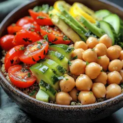 In recent years, the culinary world has seen a surge in the popularity of quinoa and power bowls, which have become staples in healthy eating. These vibrant meals not only cater to a variety of dietary preferences but also emphasize fresh, wholesome ingredients. The Zesty Lemon Quinoa Power Bowl exemplifies this trend, presenting a colorful and nutritious dish that is perfect for breakfast, lunch, or dinner. Whether you're looking for a quick meal prep option or a hearty dish to impress your guests, this power bowl is a delightful choice that packs a punch in both flavor and nutrition.