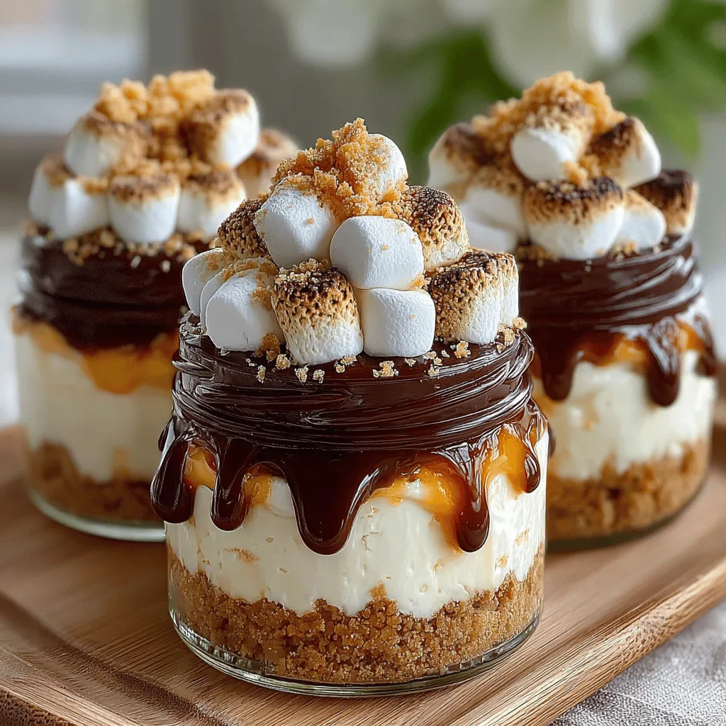 When it comes to classic summer treats, few can rival the nostalgic charm of s’mores. This beloved dessert, traditionally made with roasted marshmallows, chocolate, and graham crackers, evokes memories of campfires and warm evenings spent with friends and family. However, as culinary creativity has blossomed, so too has the evolution of this iconic treat. Enter the no-bake s’mores cheesecake jars—a modern twist that captures the essence of s’mores while offering a delightful layering of flavors and textures in a convenient, easy-to-enjoy format.