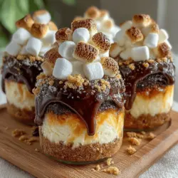 When it comes to classic summer treats, few can rival the nostalgic charm of s’mores. This beloved dessert, traditionally made with roasted marshmallows, chocolate, and graham crackers, evokes memories of campfires and warm evenings spent with friends and family. However, as culinary creativity has blossomed, so too has the evolution of this iconic treat. Enter the no-bake s’mores cheesecake jars—a modern twist that captures the essence of s’mores while offering a delightful layering of flavors and textures in a convenient, easy-to-enjoy format.