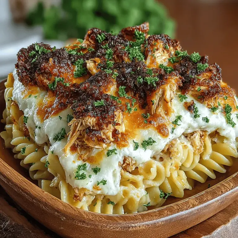 When creating the perfect Cheesy BBQ Chicken Baked Ziti, the way you layer your ingredients plays a pivotal role in achieving the best texture and flavor. Proper layering ensures that every bite is a harmonious blend of creamy, cheesy goodness and savory barbecue chicken.