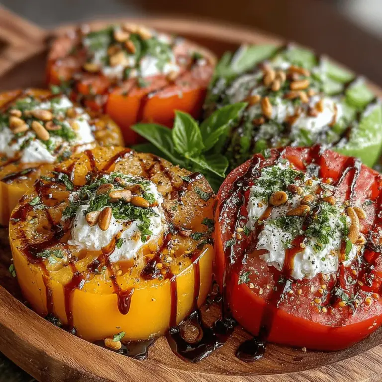 As summer approaches and gardens burst with vibrant produce, few dishes capture the essence of the season quite like Heirloom Tomato Burrata Delight. This refreshing dish celebrates the unique flavors and textures of two culinary stars: heirloom tomatoes and burrata cheese. Perfect as a light appetizer or a side dish, it offers a delightful balance of creaminess and acidity, making it a favorite for summer gatherings, picnics, or simply a quiet dinner at home.