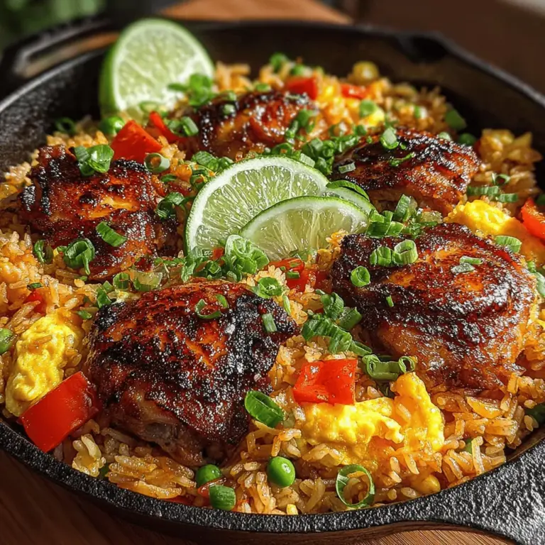 Sticky Sweet Chili Chicken Fried Rice is a vibrant and flavorful dish that perfectly balances sweetness with a hint of heat, making it a favorite among many. This delectable recipe brings together the comforting qualities of fried rice with the zesty kick of sweet chili sauce, creating a meal that is not only satisfying but also incredibly pleasing to the palate. Whether you're looking to impress guests at a dinner party or simply want to whip up a quick and delicious family meal, this dish has you covered.