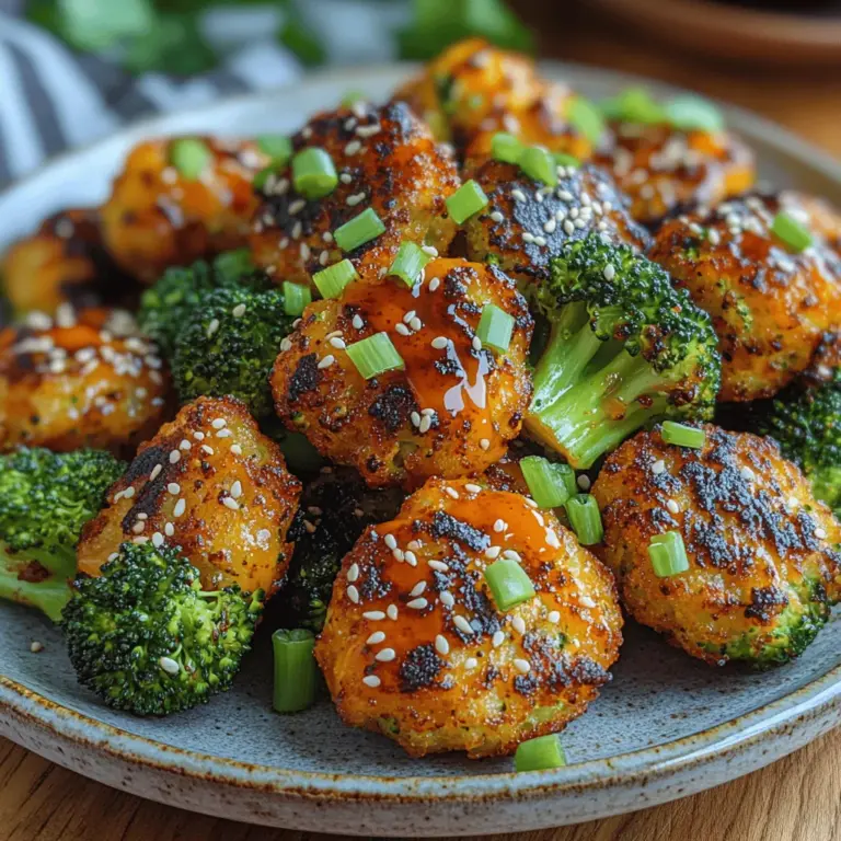 Sweet Chili Garlic Broccoli Bites are a delightful and nutritious treat that brings a burst of flavor to your snack table or dinner spread. This recipe combines the vibrant crunch of fresh broccoli with a delicious sweet chili garlic sauce that transforms a simple vegetable into an irresistible dish. The significance of this recipe lies not only in its taste but also in its ability to cater to various dietary preferences, making it a perfect addition to any meal or a stand-alone snack.