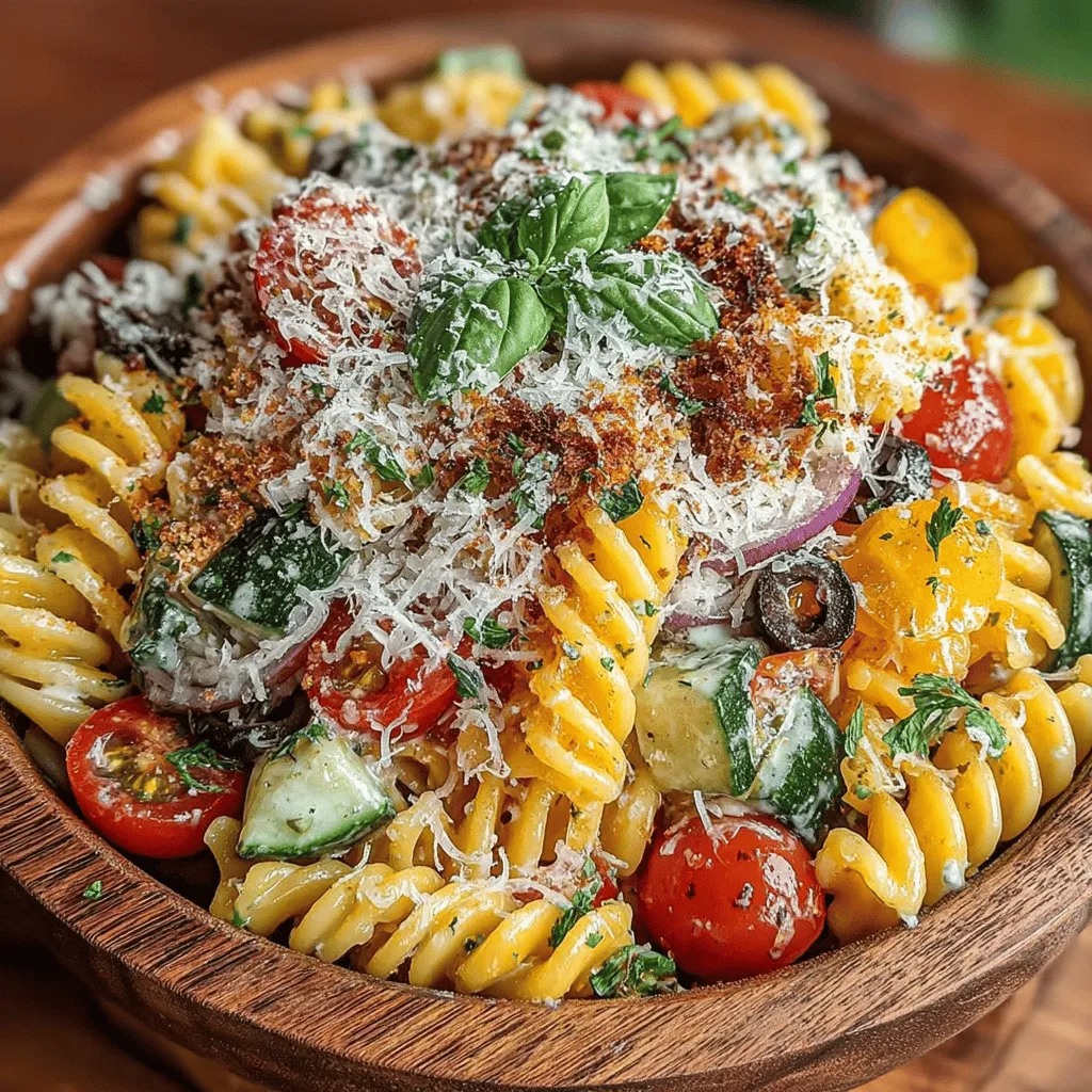 Pasta salads have long been a staple in culinary traditions around the world, celebrated for their versatility and ease of preparation. Among the myriad of pasta salad variations, creamy pesto pasta salad stands out as a particularly enticing option. This dish combines the al dente texture of pasta with the vibrant flavors of fresh vegetables and a luscious creamy dressing, making it a perfect choice for gatherings, picnics, or even a simple weeknight dinner.
