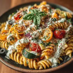 Pasta salads have long been a staple in culinary traditions around the world, celebrated for their versatility and ease of preparation. Among the myriad of pasta salad variations, creamy pesto pasta salad stands out as a particularly enticing option. This dish combines the al dente texture of pasta with the vibrant flavors of fresh vegetables and a luscious creamy dressing, making it a perfect choice for gatherings, picnics, or even a simple weeknight dinner.