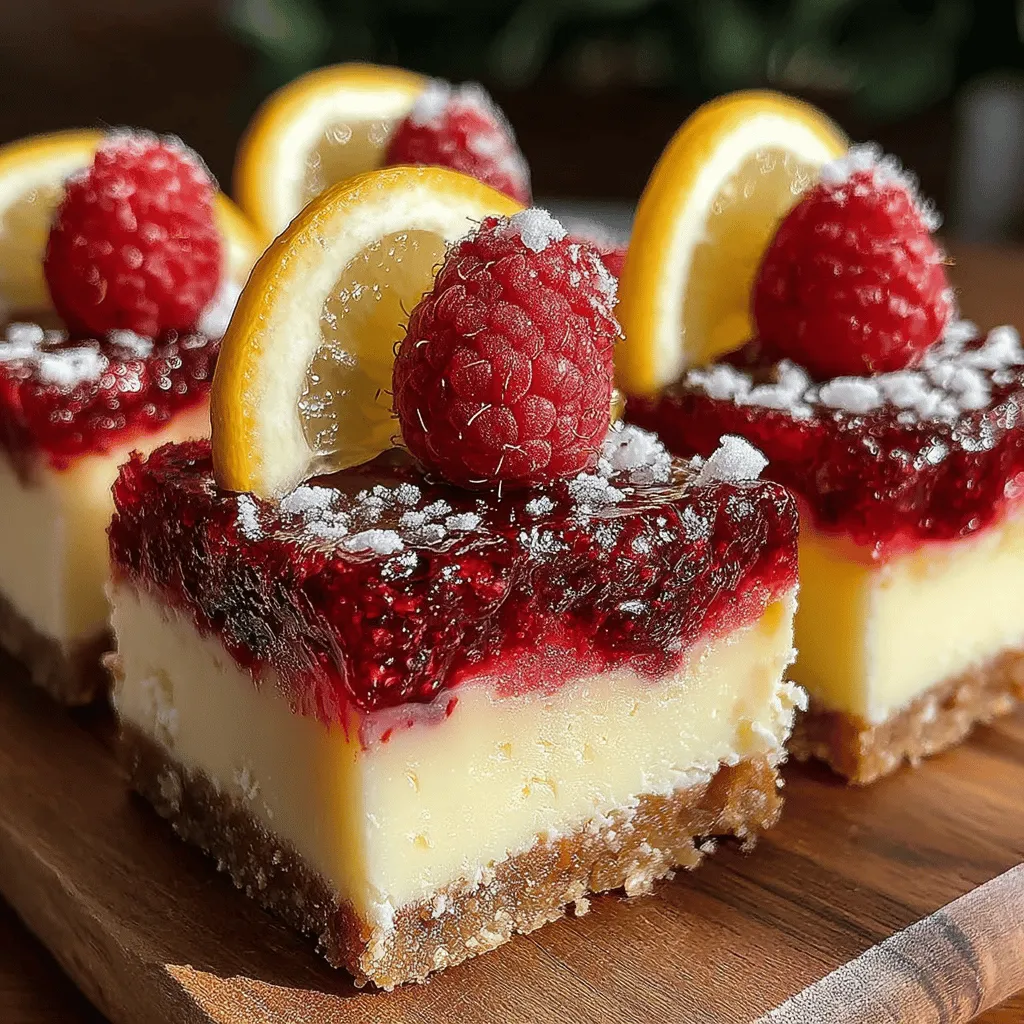 As the temperatures rise and the sun shines brighter, there's nothing quite like indulging in a refreshing dessert to cool off and satisfy your sweet tooth. Enter Fruity Bliss Frozen Raspberry Lemonade Bars, a delectable treat that perfectly encapsulates the essence of summer. This delightful dessert combines the tartness of fresh raspberries with the zesty brightness of lemons, all enveloped in a creamy coconut base that makes each bite an experience of pure bliss. Whether you’re hosting a summer gathering, planning a picnic, or simply seeking a refreshing treat to enjoy at home, these frozen bars are sure to impress.