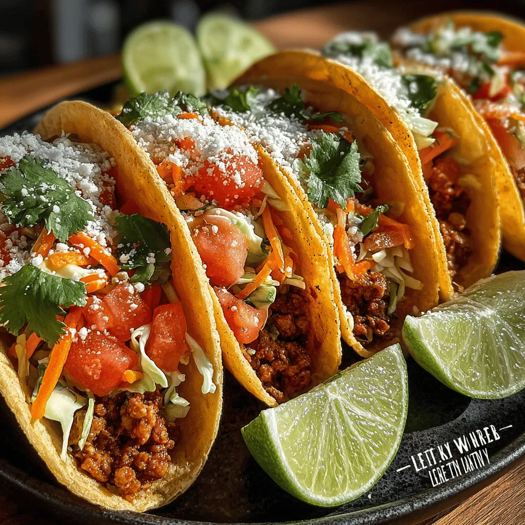 When it comes to crafting a perfect meal that balances both savory and refreshing flavors, Zesty Turkey Tacos with Watermelon Slaw stand out as an excellent choice. This dish marries the hearty, satisfying nature of ground turkey with the crisp, juicy sweetness of watermelon, creating a taco experience unlike any other. Each bite bursts with flavor, making it not just a meal but a celebration of taste and texture.