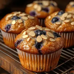 There’s something undeniably delightful about the aroma of freshly baked muffins wafting through your kitchen. Muffins not only make for a comforting breakfast option, but they also serve as a versatile snack or a sweet treat for special occasions. Among the myriad of muffin flavors, the sweet combination of blueberries and almonds stands out as a perfect pairing. The burst of juicy blueberries mingling with the nutty essence of almonds creates a harmonious flavor profile that is both satisfying and nutritious.